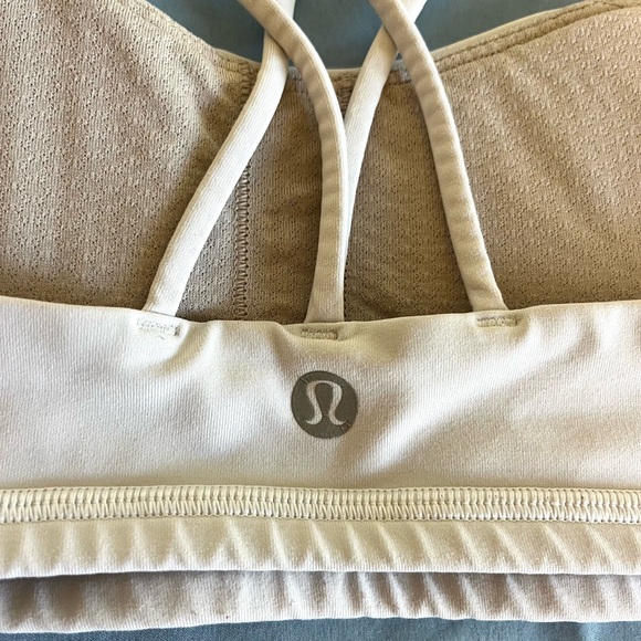 Lululemon Free to Be Bra White Size 6 - Picture 3 of 5